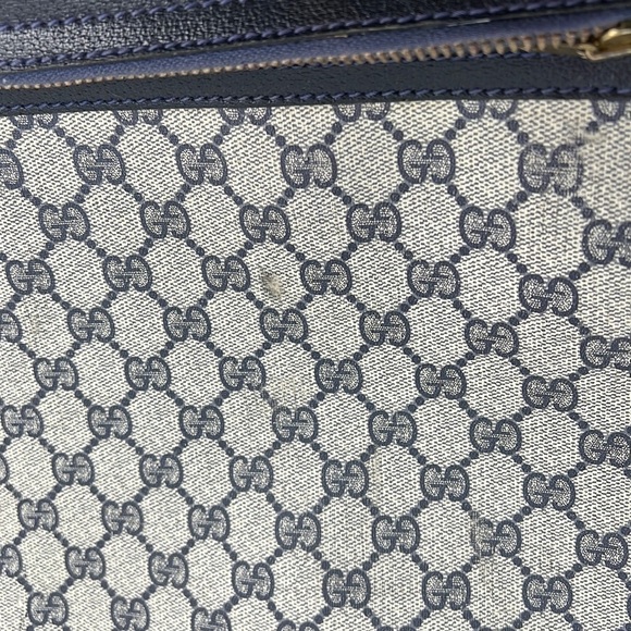 Large Vintage Gucci Carry On Attaché Shoulder Bag - Picture 14 of 16